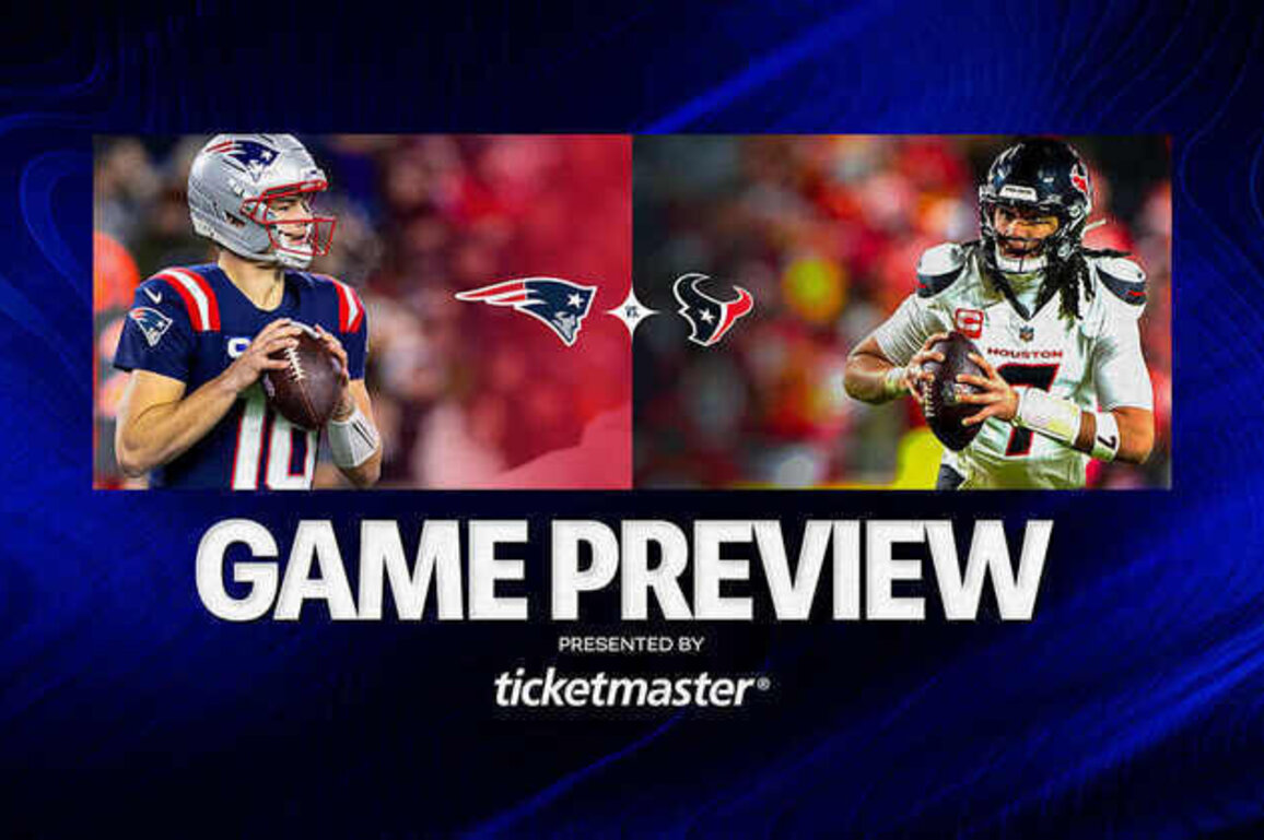 Game Preview: Patriots vs. Texans