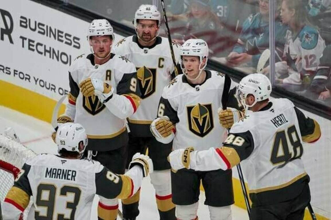 Struggling Flames encounter Golden Knights' red-hot Pavel Dorofeyev