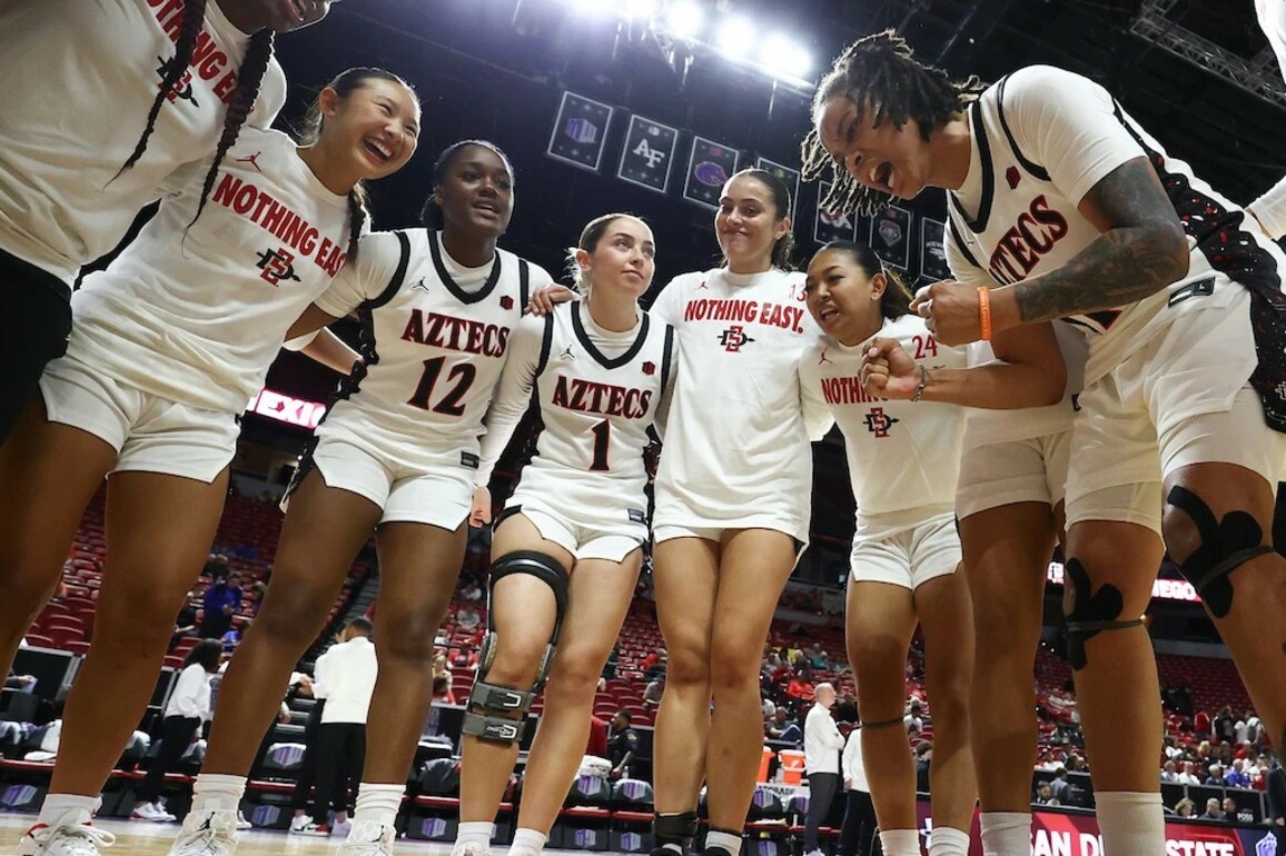 SDSU Womens Basketball Season Ends With Blowout Tournament Loss to LSU s of San Diego