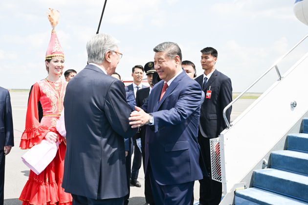 KAZAKHSTAN-ASTANA-CHINA-CENTRAL ASIA SUMMIT-XI JINPING-ARRIVAL