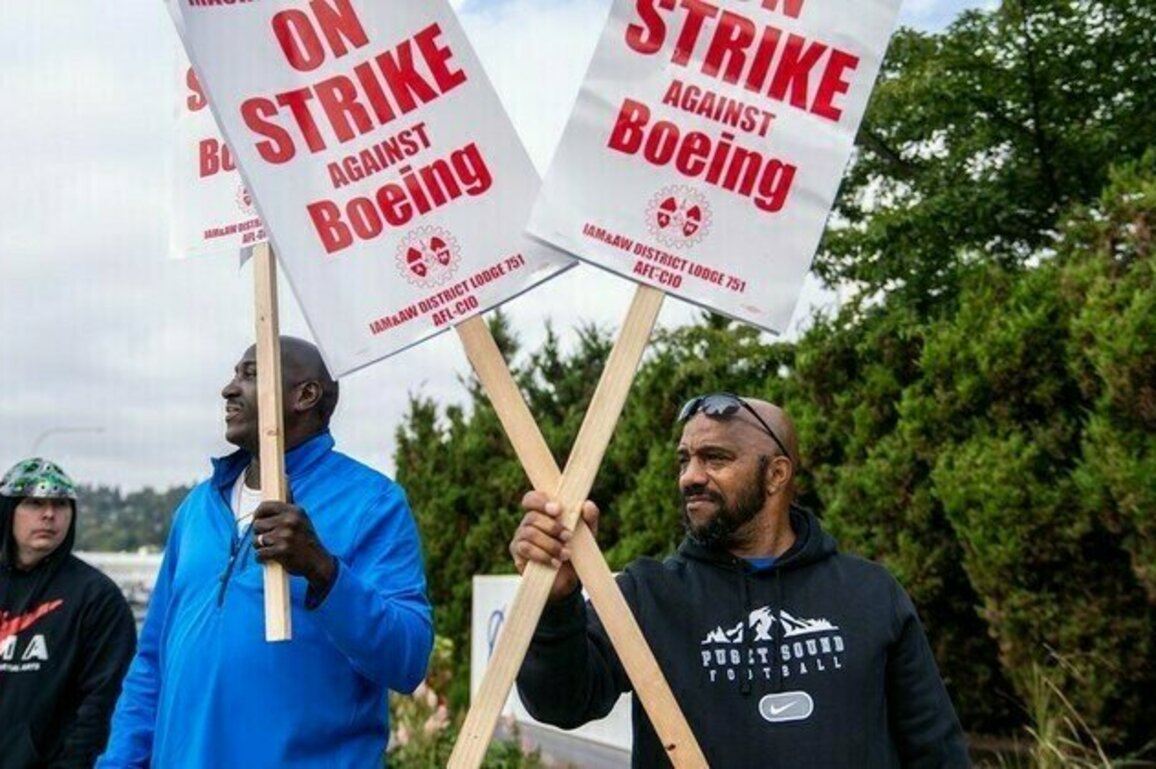 Thousands of Boeing Defense workers go on strike