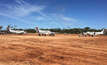 Bankers arrive for a site visit at Nova in Western Australia