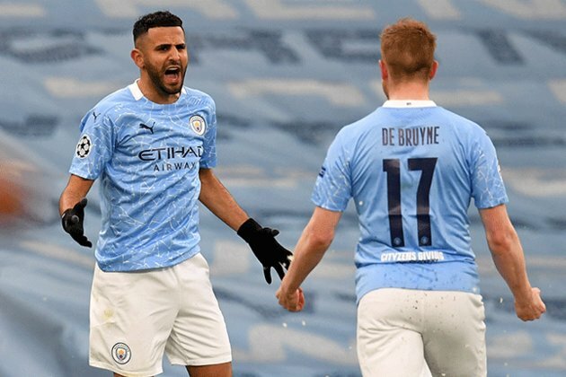 Riyad Mahrez double takes Man City into first Champions League final