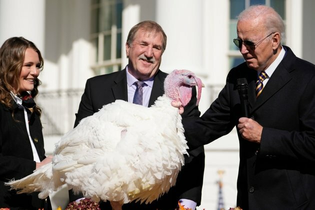 In Decades-Long White House Tradition, Biden Pardons Turkeys