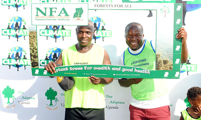 Lwakataka preps for Mbarara Rally with run for climate Lwakataka preps for Mbarara Rally with run for climate