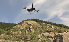 A Riegl RiCOPTER equipped with the VUX-SYS airborne laser scanning system