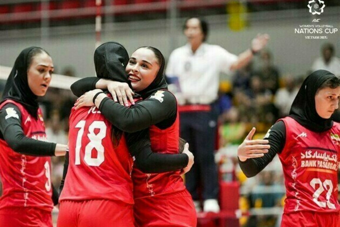 Iran Defeats Philippines at 2025 AVC Women's Volleyball Nations Cup