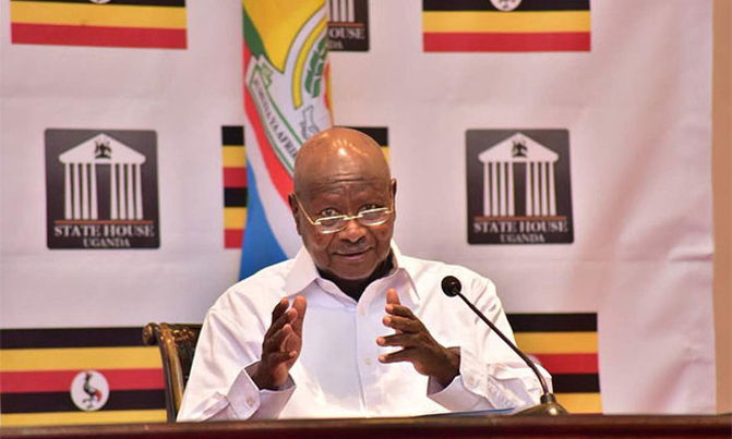 Museveni's festive season message on security Museveni's festive season message on security