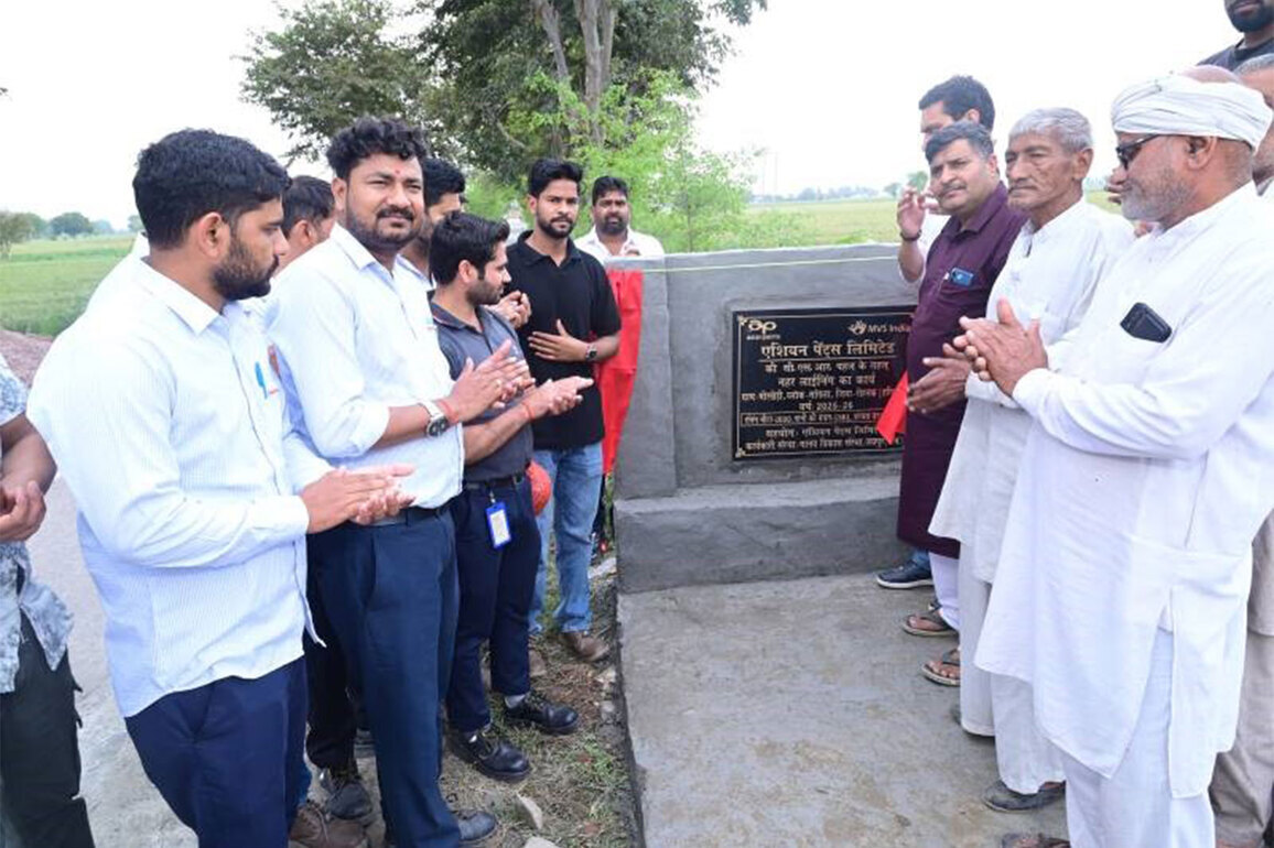 Asian Paints Limited & Manav Vikas Sanstha (MVS India) Complete Canal Lining in Rohtak; Phase 2 of 2,000 Meters Announced