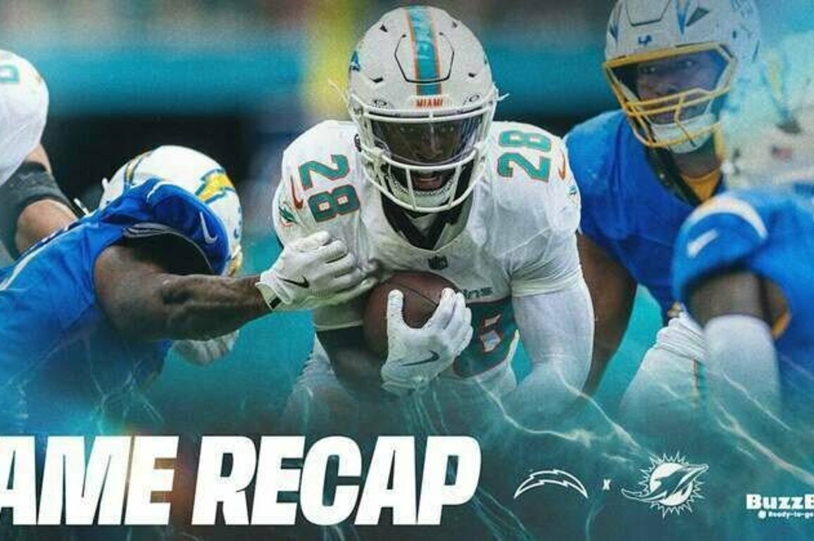 Game Recap: Dolphins Fall in Thriller to Chargers, 2927