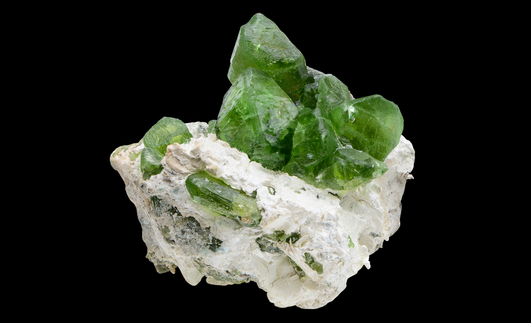Peridot specimen from Pakistan