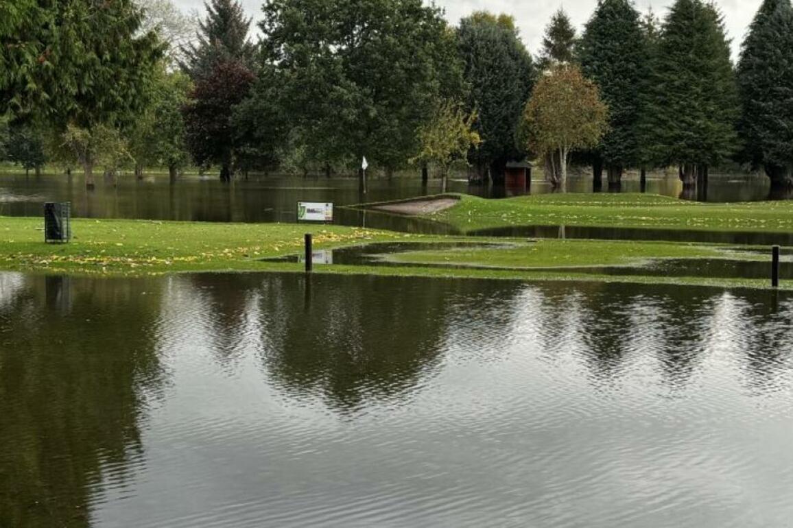 Historic island golf course destroyed by flood saved by rescue mission - The Herald