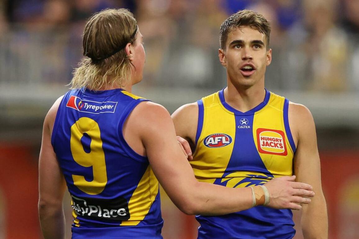 West Coast Eagles young gun Elijah Hewett believes in-demand star Harley Reid will stay at the club