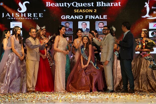 Rishika Chaudhary Crowned as Beauty Quest Bharat Season 2 Grand Finale Lights Up Jaipur