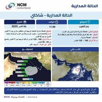 NCM: Tropical storm present in northeastern Arabian Sea; no impact on country