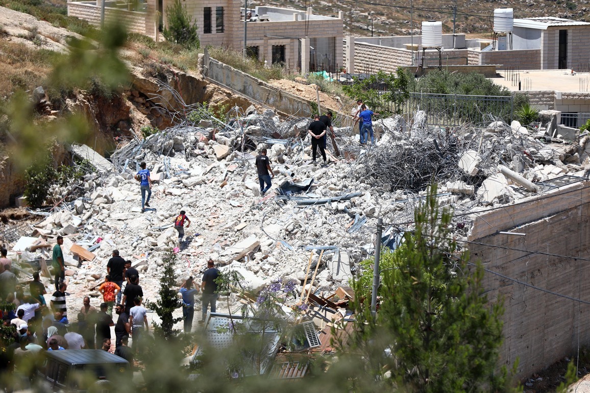 MIDEAST-BETHLEHEM-DEMOLITION