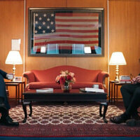 Kennedy labels US Democrats war party