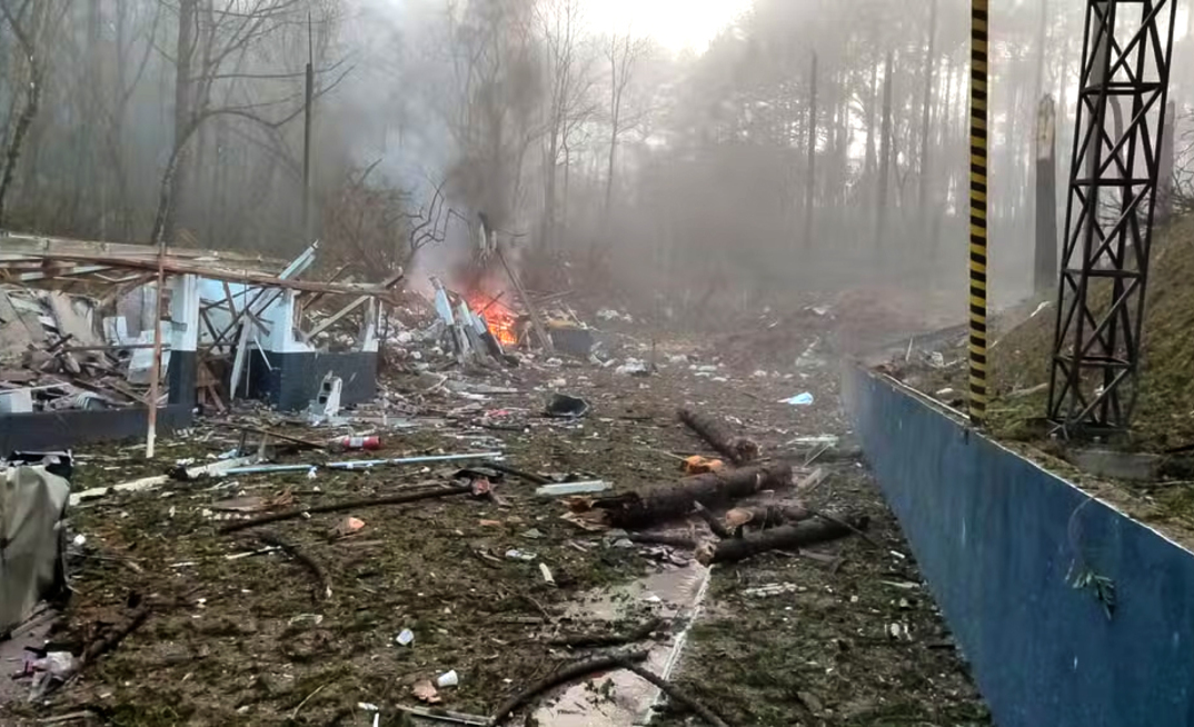 Explosão destruiu instalações da Enaex Paraná Quatro Barras explosivos