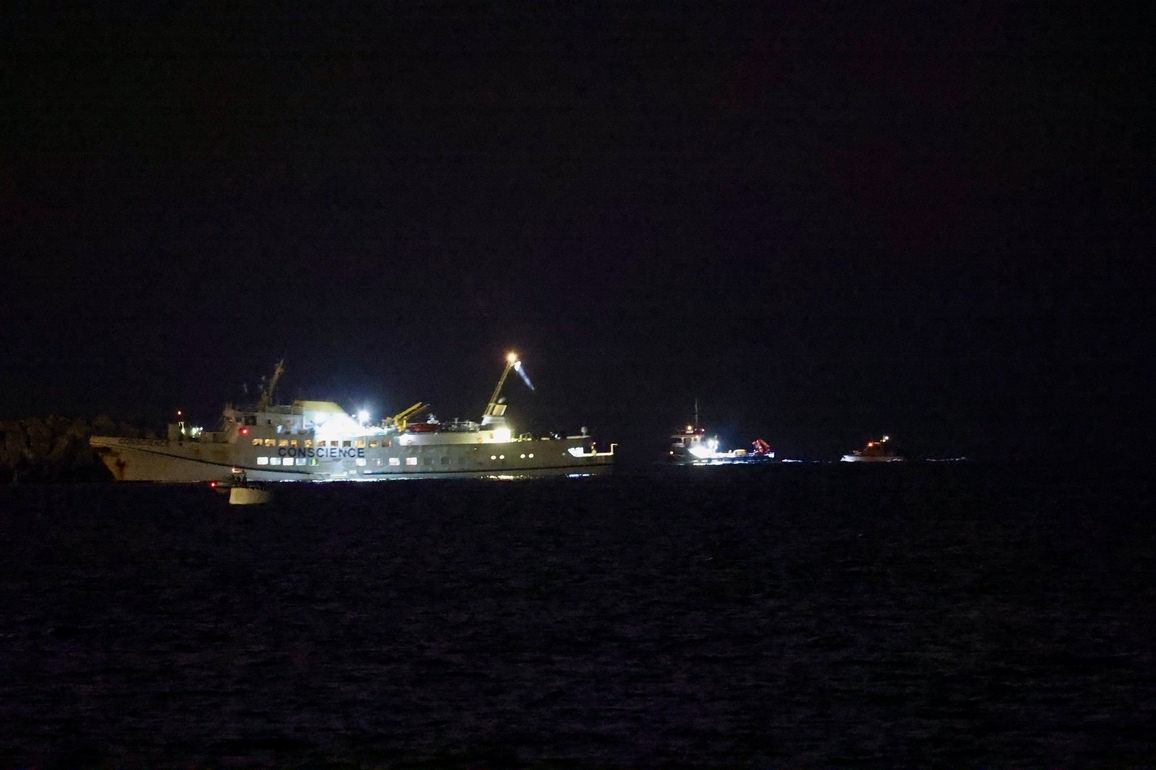 ISRAEL-ASHDOD-GAZA-AID FLOTILLA-INTERCEPTION