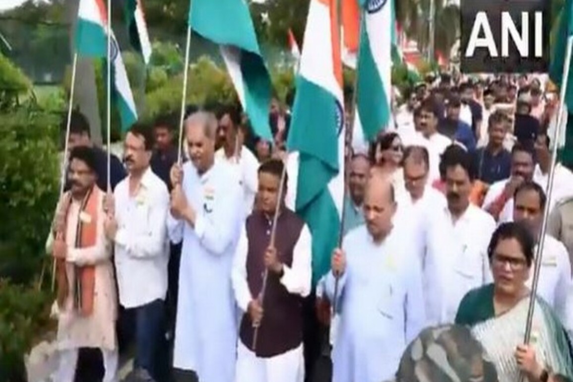 Odisha: CM Majhi flags off Tiranga Yatra in honour of Indian armed forces