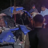 Four dead, 11 injured after bus hits two vehicles in Bihar's Bhagalpur