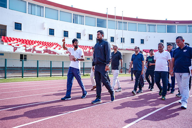 Odisha Sports Minister Suryabanshi Suraj reviews preparations for World Athletics Continental Tour Bronze