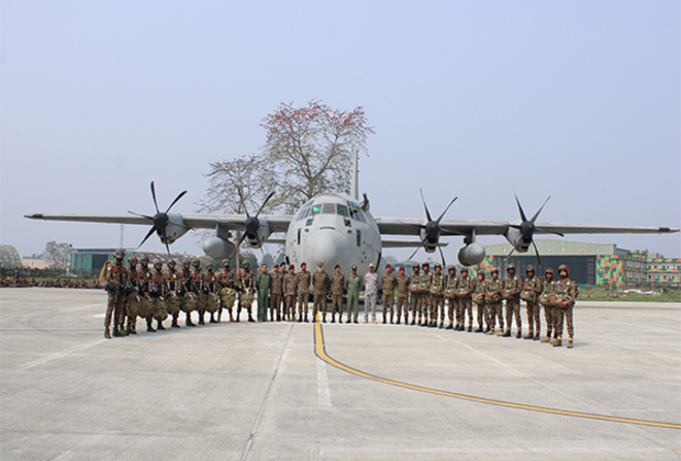 'Ex Winged Raider': Army conducts joint airborne operations training with Air Force