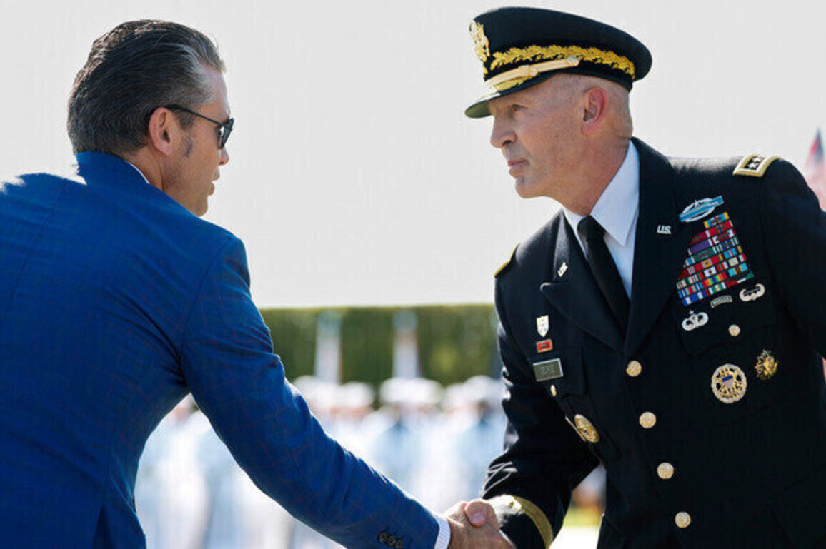Hegseth fires top US Army officer in race and gender row  NYT