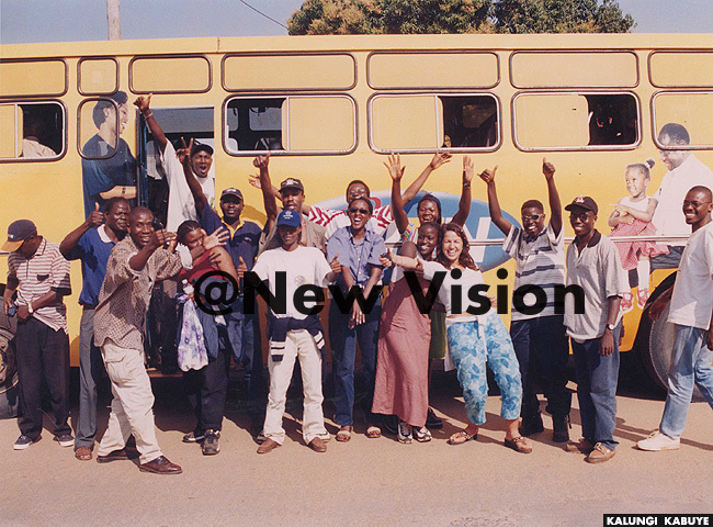  he happening press with  staff were very glad to arrive safely rua for the  launch  uly 2000