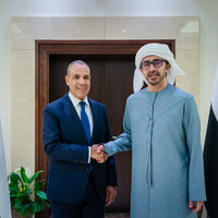 Abdullah bin Zayed receives Egyptian FM; reviews fraternal ties, regional developments