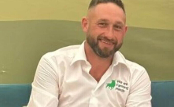 Sheep farmer Sam Stables says the support he received on his 142-mile walk of hope left him speechless