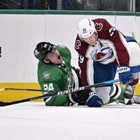 Stars F Roope Hintz (leg) won't return vs. Avalanche