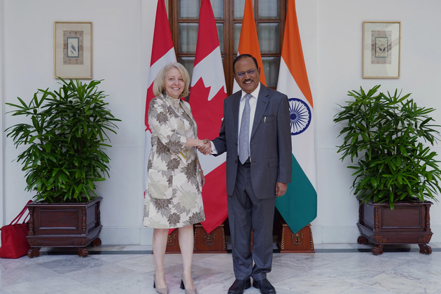 India, Canada NSAs hold talks in New Delhi to boost security cooperation