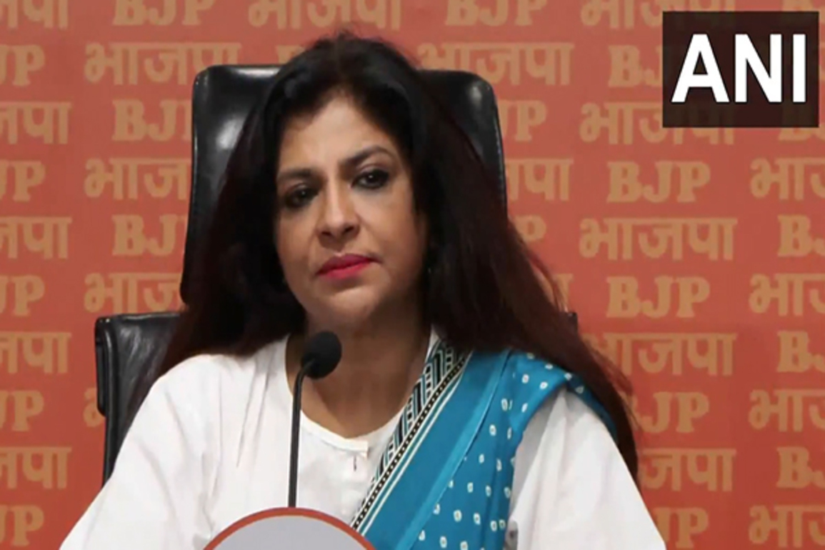 "Pawan Khera, his wife hold two EPIC cards," says BJP's Shazia Ilmi