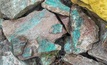  Copper-showing outcrop at Forum Energy Metals’ Janice Lake project in Saskatchewan