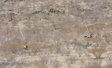Two rigs in action at Area 2B, at Namibia Critical Metals’ Lofdal project in Namibia 