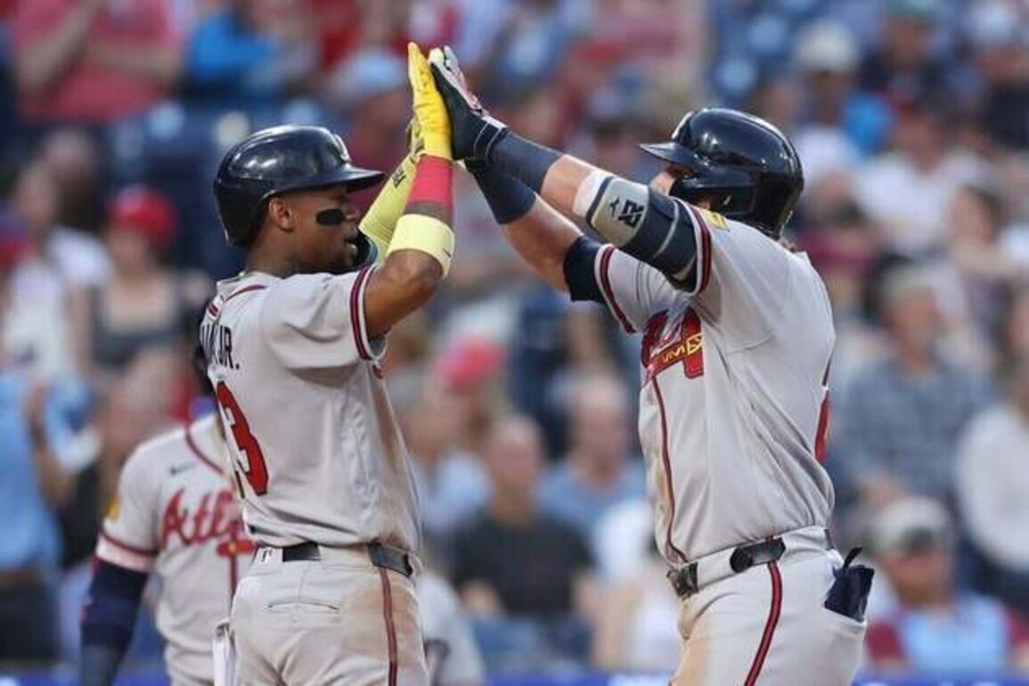 Braves blank Phillies as Austin Riley blasts two homers