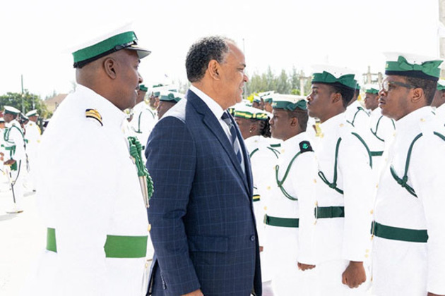 INCOMING MP for St Barnabas Michael Halkitis at Coral Harbour Ceremony