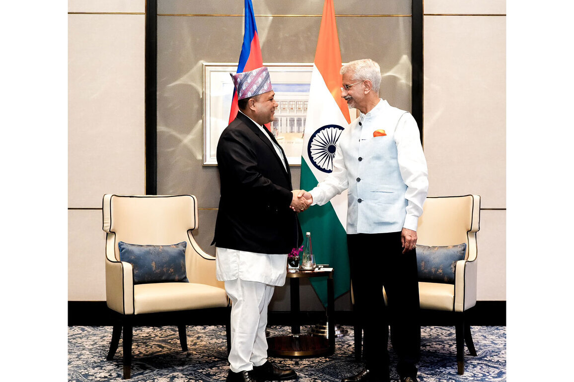 Jaishankar, Nepal Foreign Minister Khanal hold bilateral talks, review development cooperation and trade