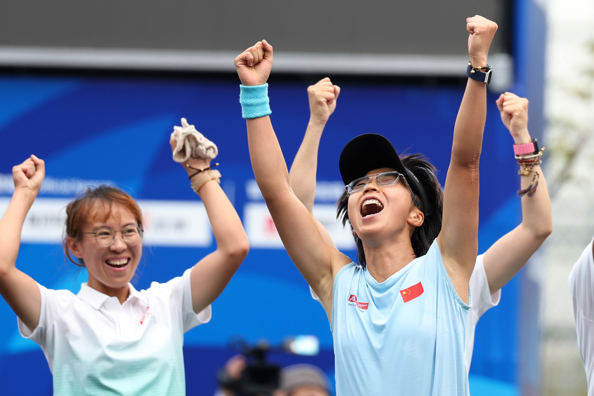 (SP)CHINA-CHENGDU-THE WORLD GAMES 2025-BOULES SPORTS-WOMEN'S LYONNAISE PROGRESSIVE-FINAL (CN)