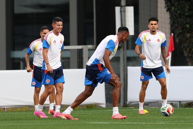 (SP)MEXICO-MEXICO CITY-FOOTBALL-FIFA WORLD CUP-TEAM COLOMBIA-TRAINING
