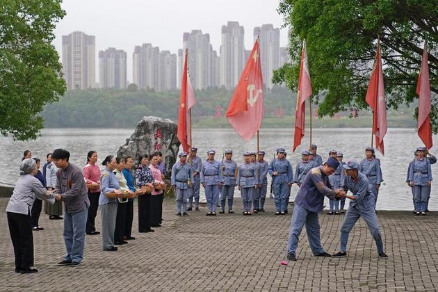 Where the Long March began, more Chinese look for strength in roads ahead