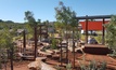 The children of Tom Price get a nature playspace at the Clem Thompson Oval.