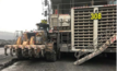  A haul truck collided with a grader while trying to pass.