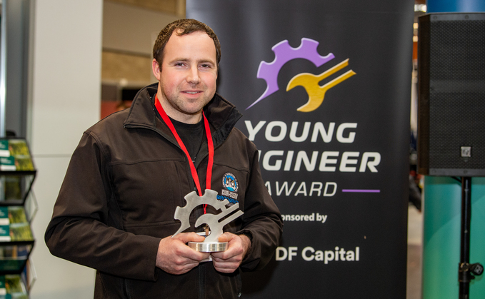 Daniel Broderick received the 2023 Young Engineer Award at LAMMA '23