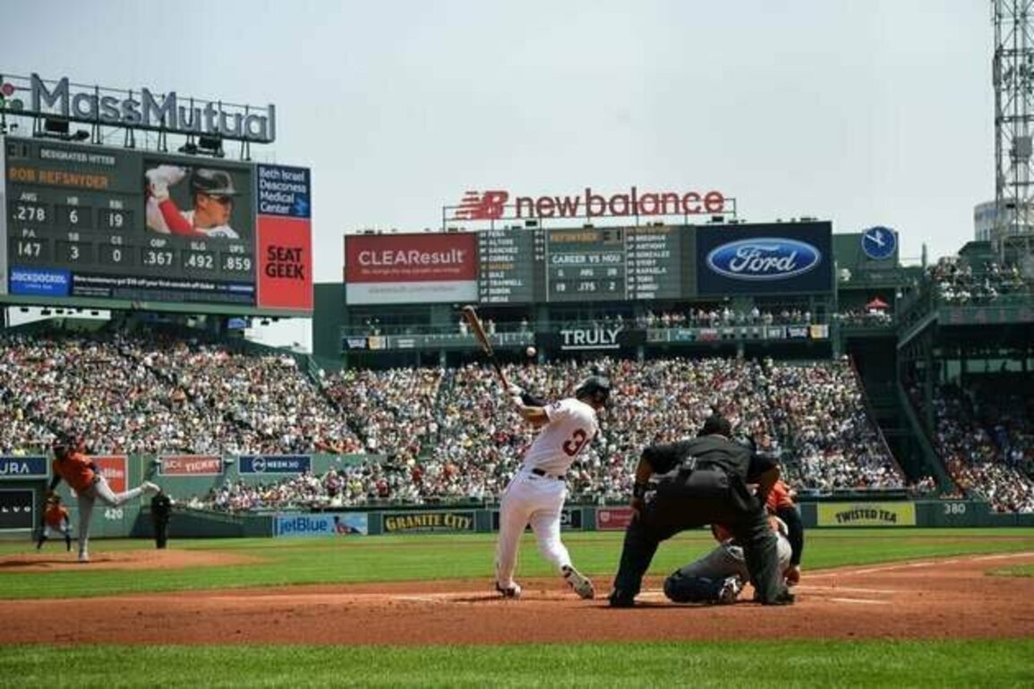 Red Sox having fun at home as Royals come to Fenway