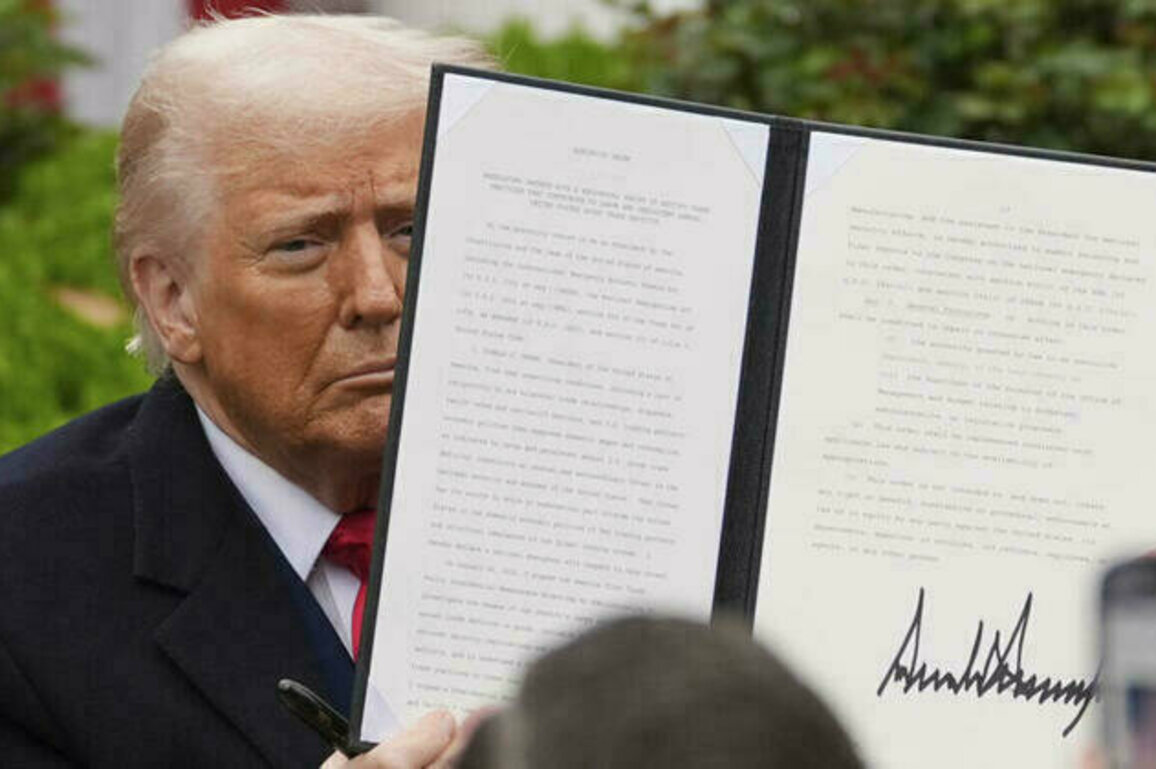 Trump announces sweeping global tariffs, sparking a global trade war