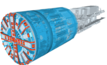  A computer rendering of one of the HS2 tunnel boring machines set be named in a vote by the UK public