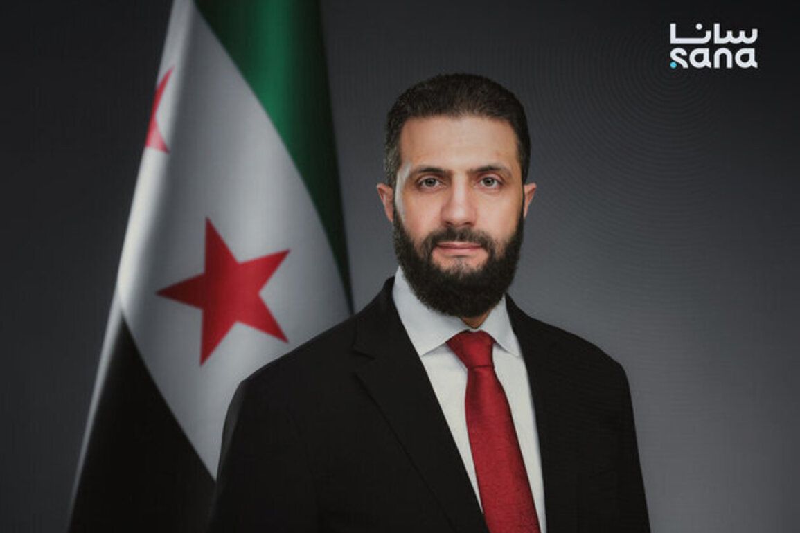 President Ahmad al-Sharaa congratulates Syrians on the New Year