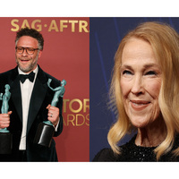"She wanted to destroy every day on set": Seth Rogen honours Catherine O'Hara after posthumous Actor Award for 'The Studio'